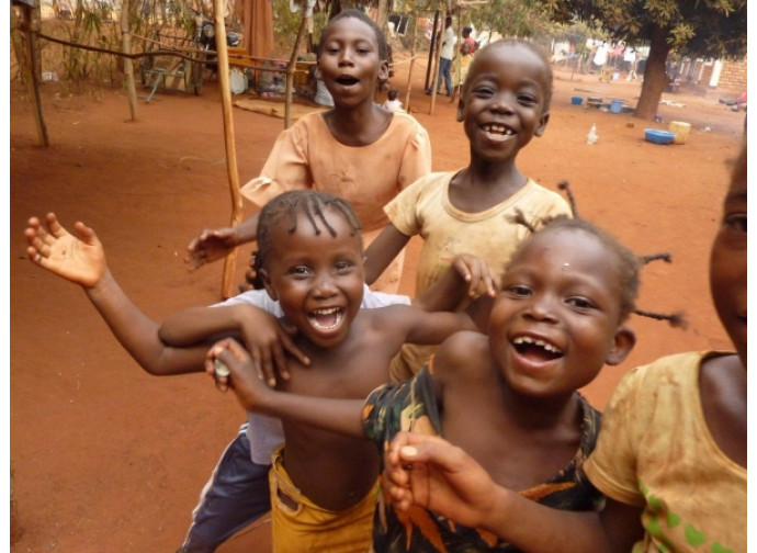 Bambini a Bangui Bambini a Bangui